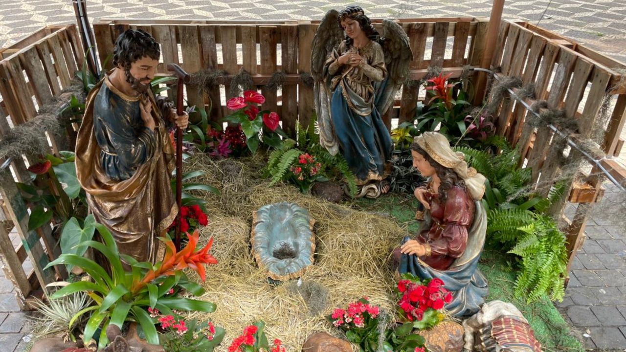 Presépio do Santuário Nossa Senhora Aparecida, de Uberlândia