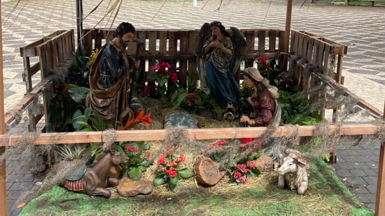 Presépio do Santuário Nossa Senhora Aparecida, de Uberlândia