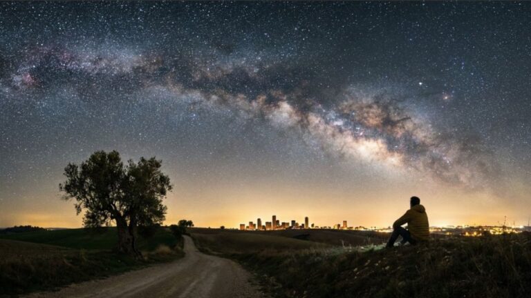 Luzes no céu