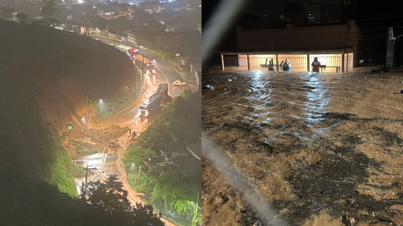 chuvas e estragos na Zona da Mata