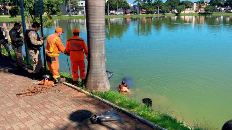 Corpo é encontrado boiando na Lagoa Grande, em Patos de Minas