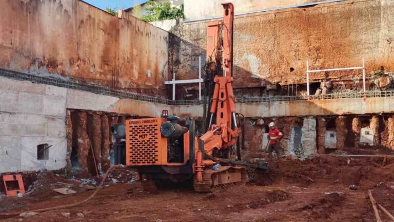 prensado em obra