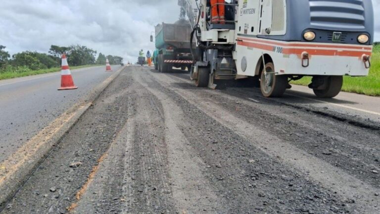 Obras rodovias Triangulo