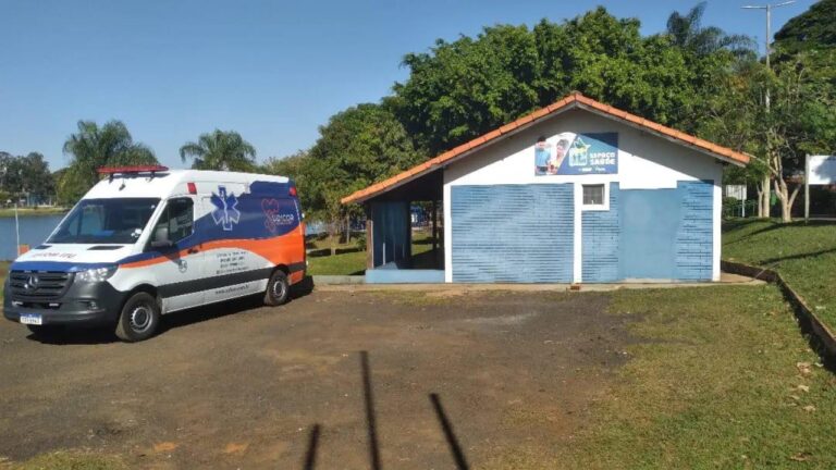 Base móvel de saúde começa a funcionar no Parque do Sabiá nesta sexta-feira