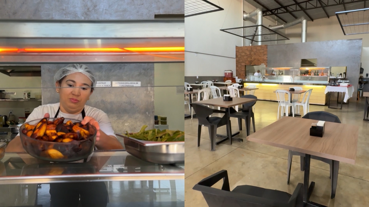 Valéria Costa afirma que o restaurante registrou queda de cerca de 15% no movimento após a mudança do terminal.