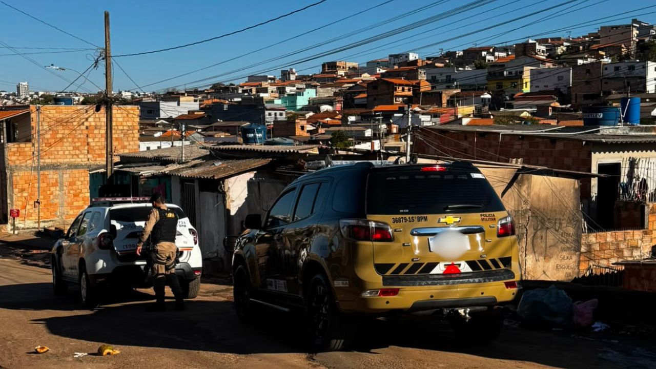 um dos pontos de tráfico que a polícia desarticulou em são gotardo