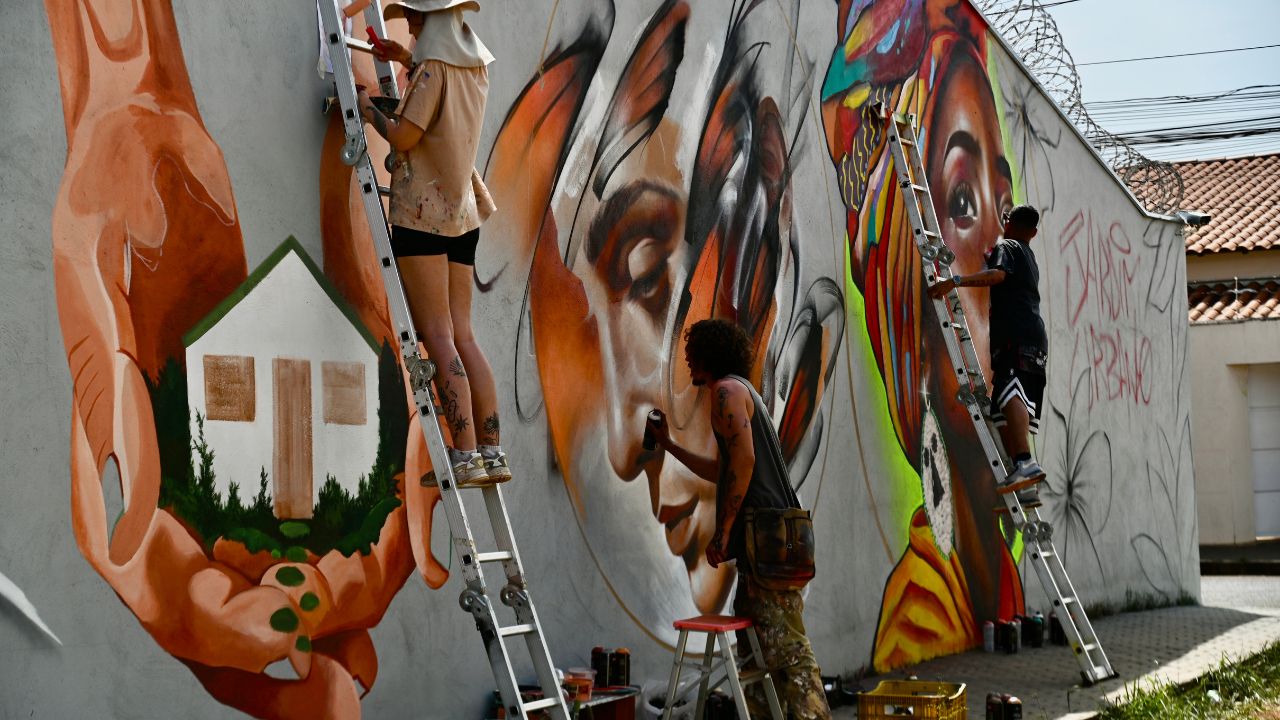 Festival Jardim Urbano transforma o Beco do Planalto na maior galeria aberta de arte urbana de Uberlândia