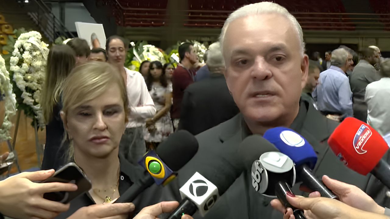 Paulo Sérgio em entrevista coletiva sobre Odelmo Leão Paulo Sérgio em entrevista coletiva sobre Odelmo Leão