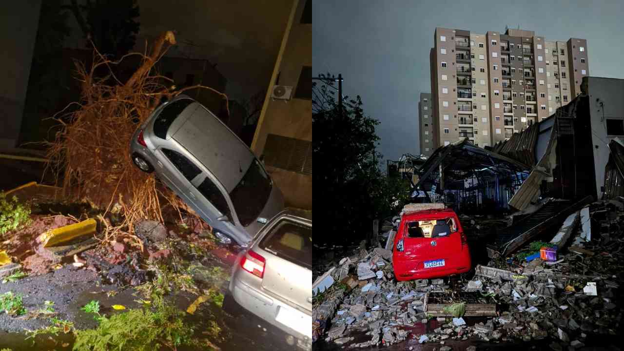 Estragos da Chuva em Ribeirão Preto