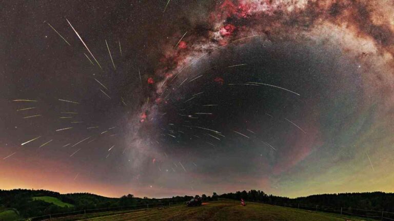 Chuva de meteoros Perseidas