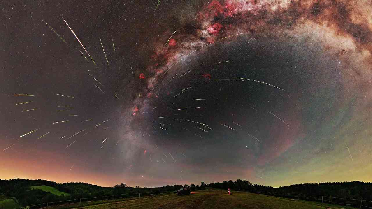 Chuva de meteoros Perseidas