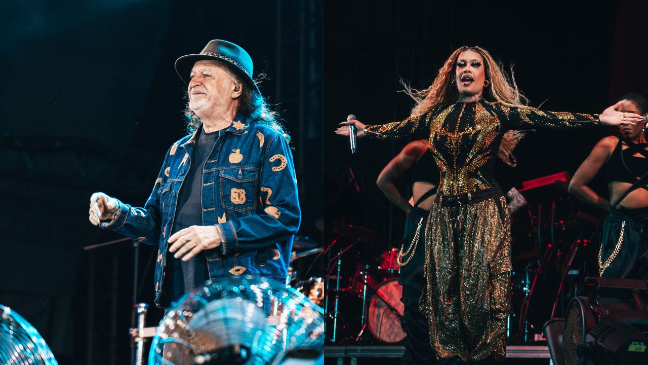 alceu valença e gloria groove que estiveram no timbre 2026 no sábado