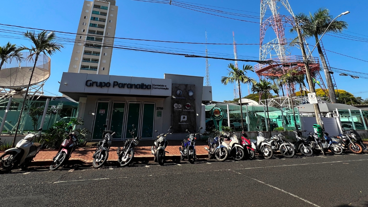fachada da tv paranaiba - Dia da Televisão Brasileira fachada da tv paranaiba - Dia da Televisão Brasileira