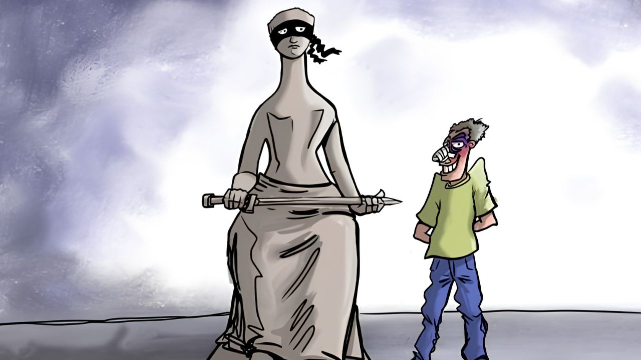 O ladrão que processou a vítima ladrão justiça
