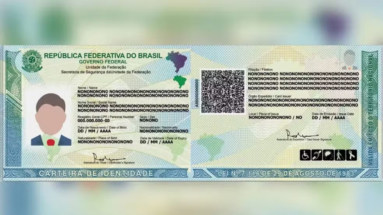 Nova Carteira de Identidade Nacional (CIN