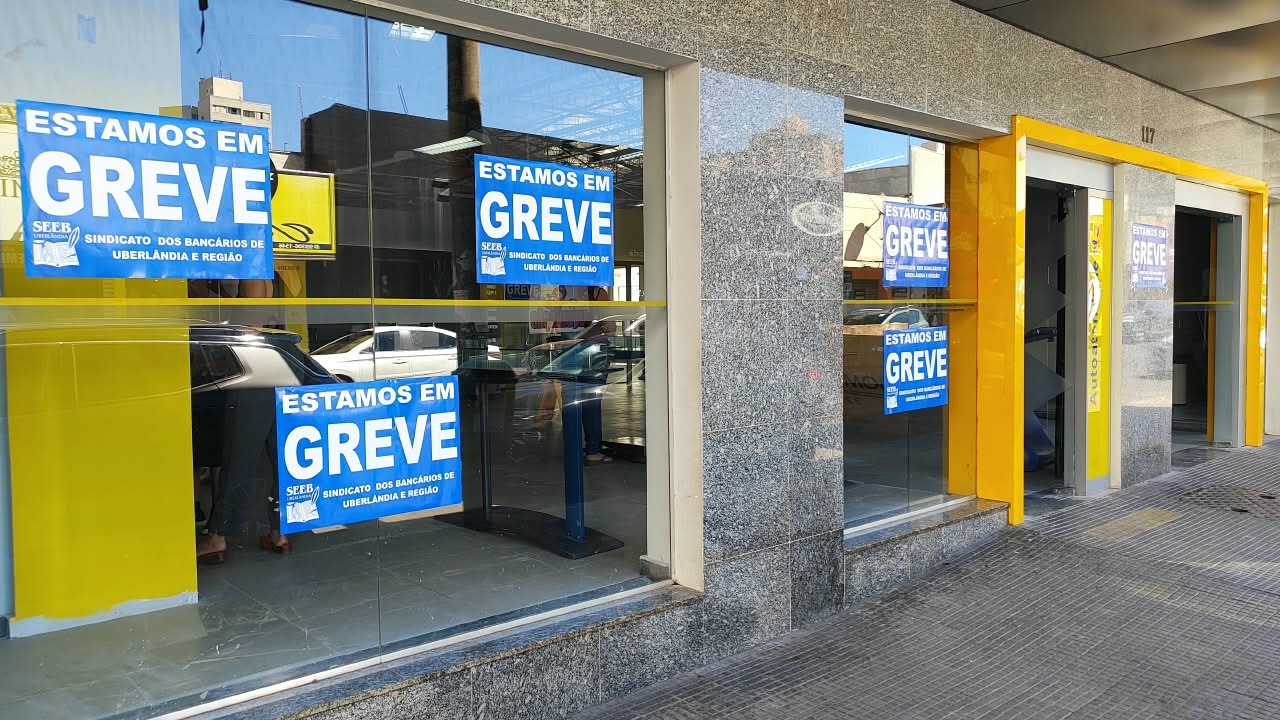 Paralisação dos bancários