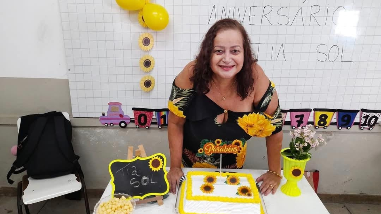 Solange Aparecida, professora de uberlândia