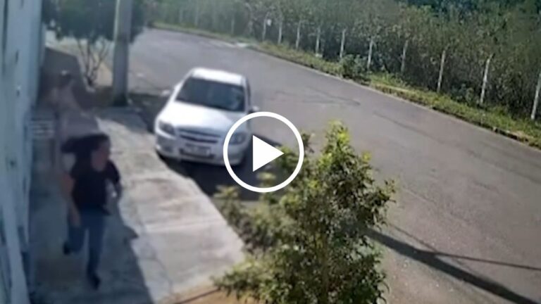 Mulher é agredida