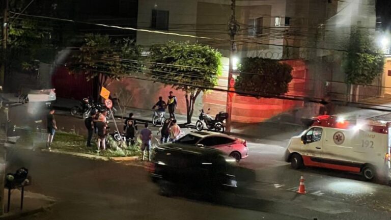 acidente entre carro e moto
