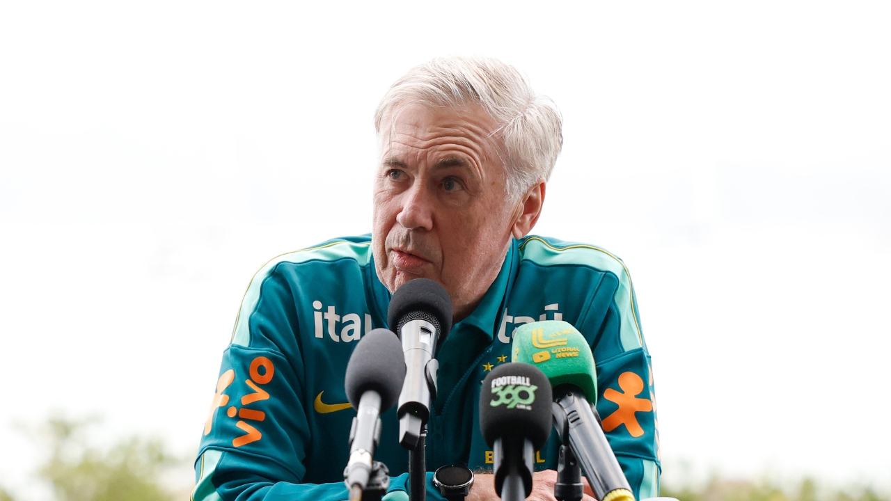 Ancelotti detalha escalação do Brasil