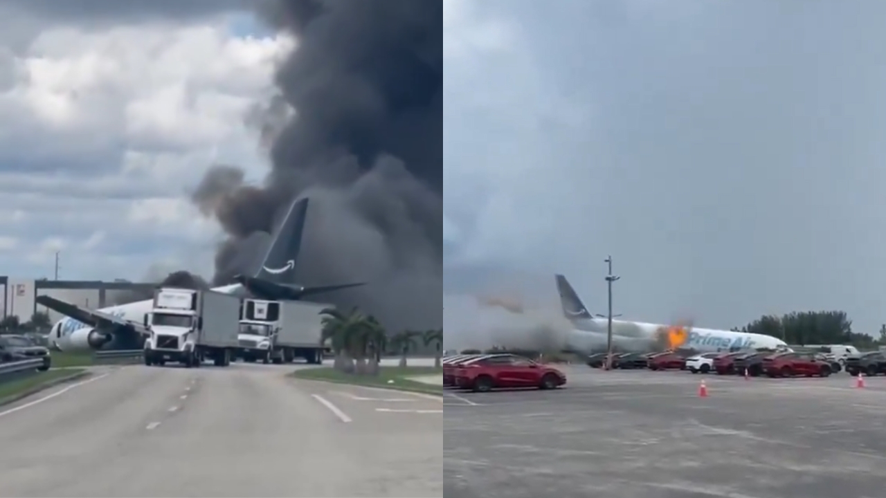 acidente de avião em Miami