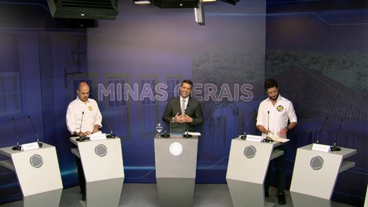 Gabriel Azevedo e Mateus Simões debate Gabriel Azevedo e Mateus Simões debate
