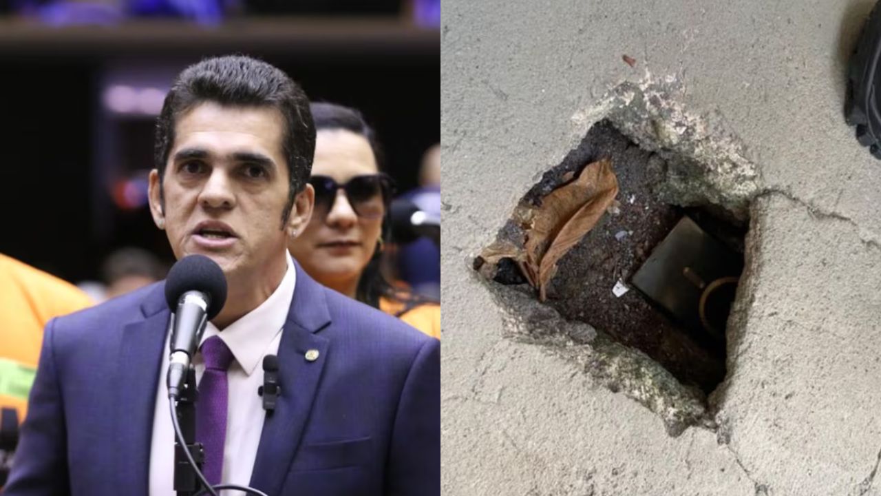 PF encontrou sacolas de dinheiro e celular escondidos no esgoto de um endereço ligado ao deputado Antônio Doido