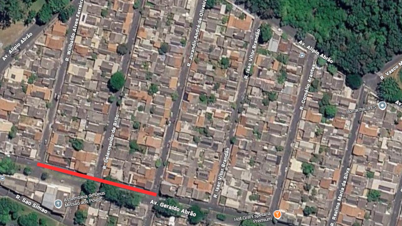 vias no granada onde ocorrera manutenção de drenagem