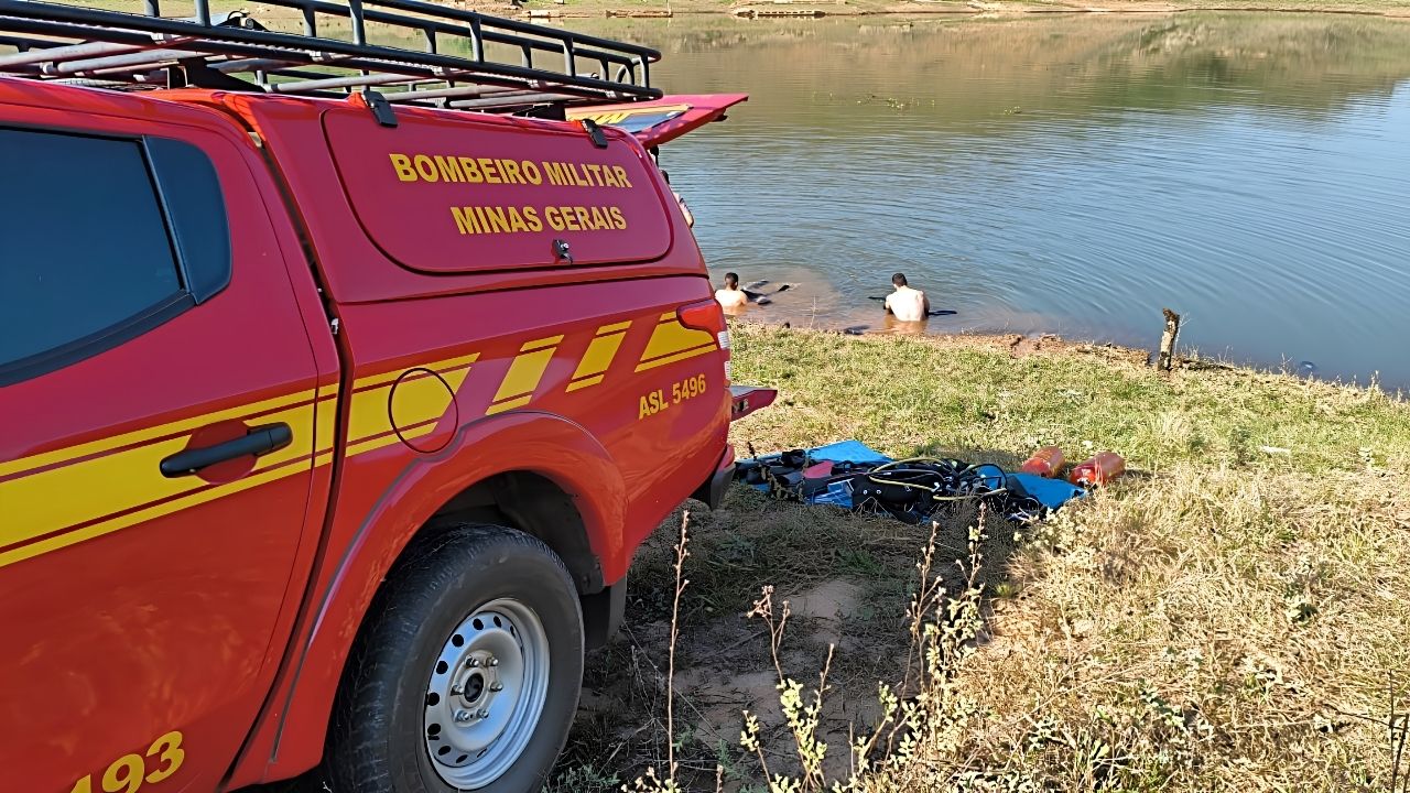 local em que idoso morreu afogado na Represa de Nova Ponte