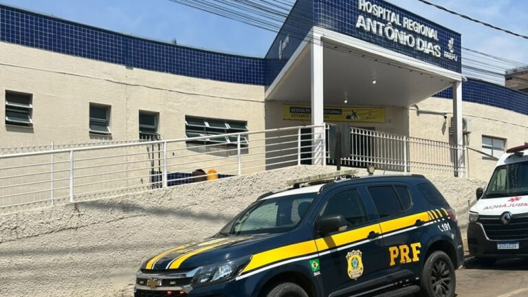 hospital em que esteve homem que foi salvo pela prf