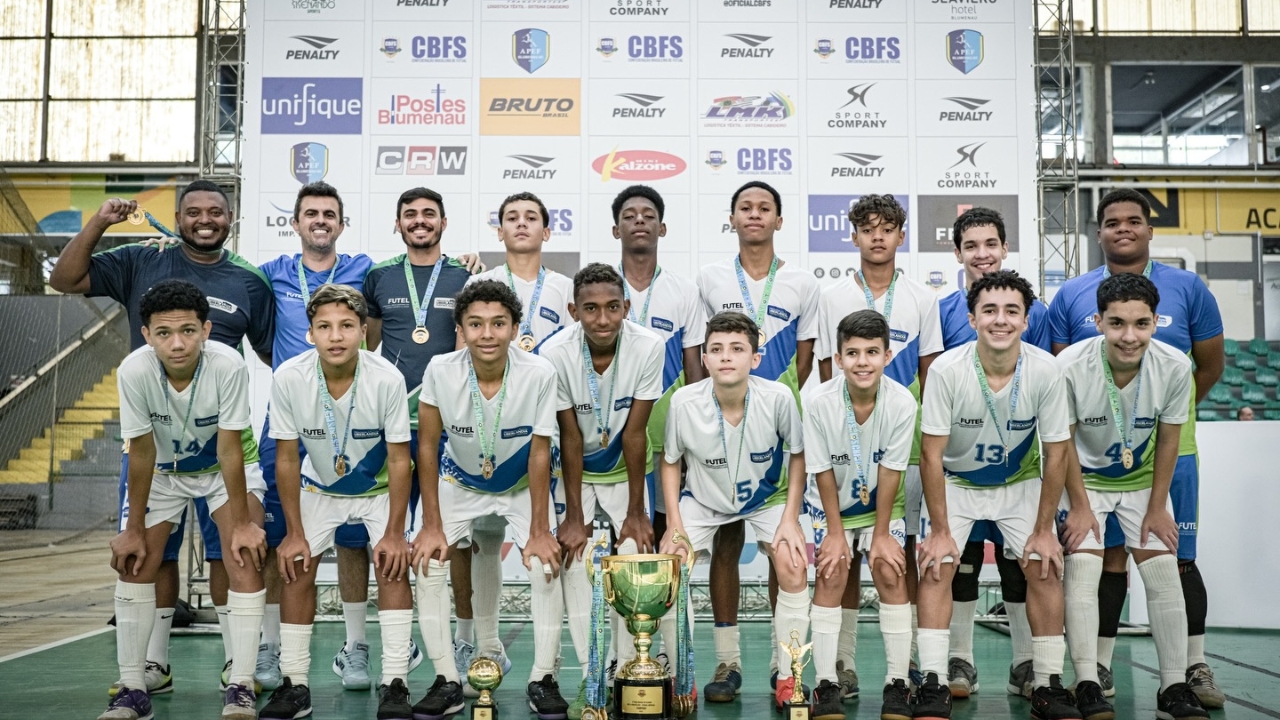 Futel campeã taça brasil sub-14