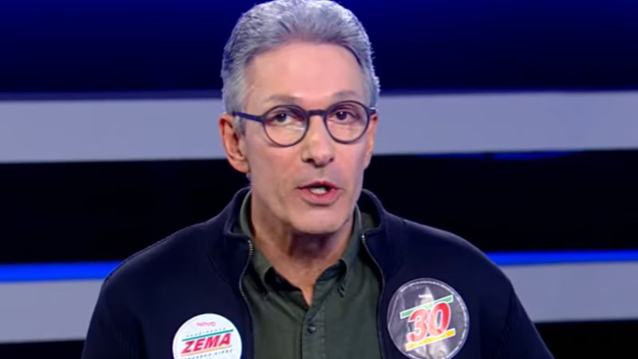 Romeu Zema (Novo) foi o entrevistado desta quarta-feira do Jornal da Record