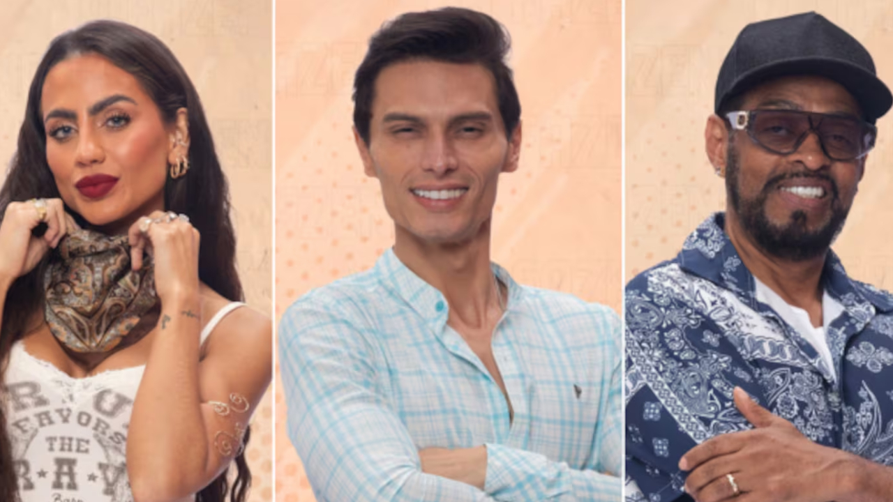 Quinta Roça de A Fazenda 18 coloca Catherine, Gabriel e Thaíde na disputa pelo chapéu; Tina foi vetada Quinta Roça de A Fazenda 18 coloca Catherine, Gabriel e Thaíde na disputa pelo chapéu; Tina foi vetada