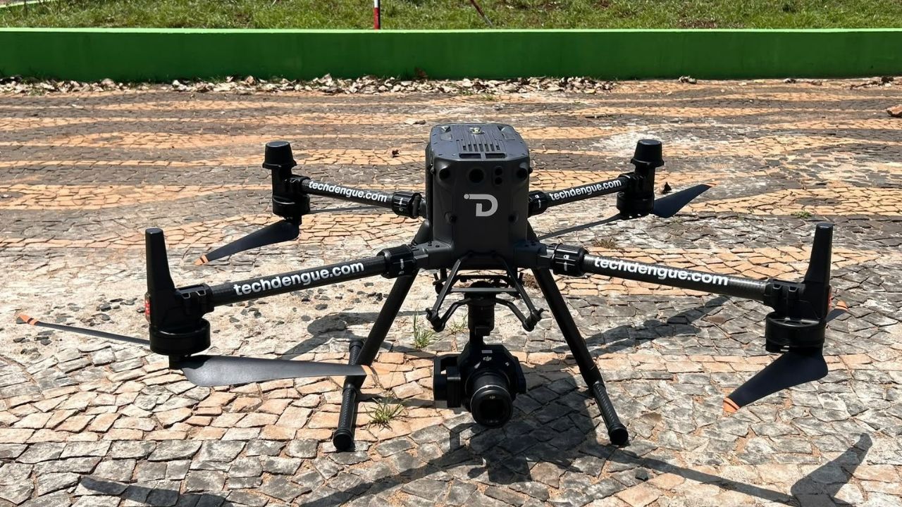 drones são equipados drones são equipados