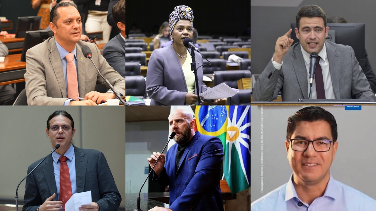Weliton Prado, Dandara, Cristiano Caporezzo, Elismar Prado, Fabão e Anderson Lima serão os seis deputados com base política em Uberlândia a partir de 2027 Weliton Prado, Dandara, Cristiano Caporezzo, Elismar Prado, Fabão e Anderson Lima serão os seis deputados com base política em Uberlândia a partir de 2027