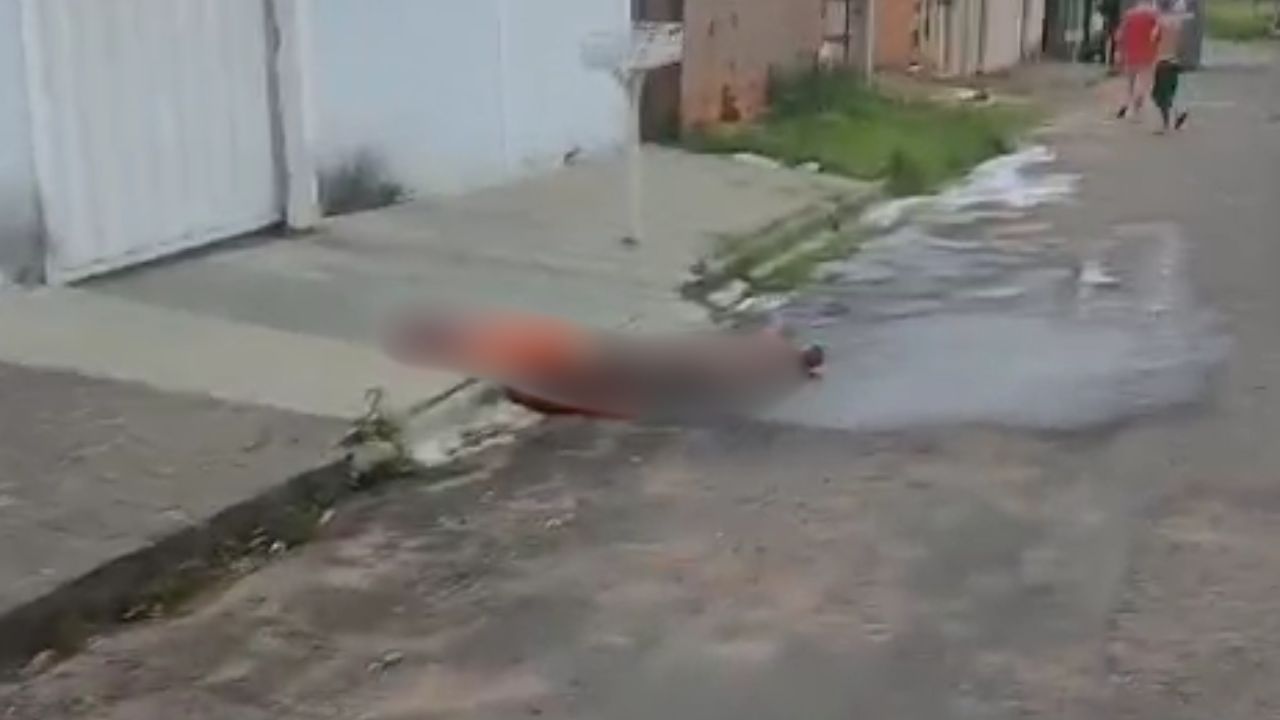 homem executado