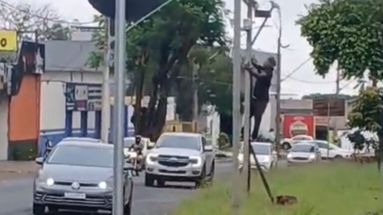 homem preso por furtar fio de radar