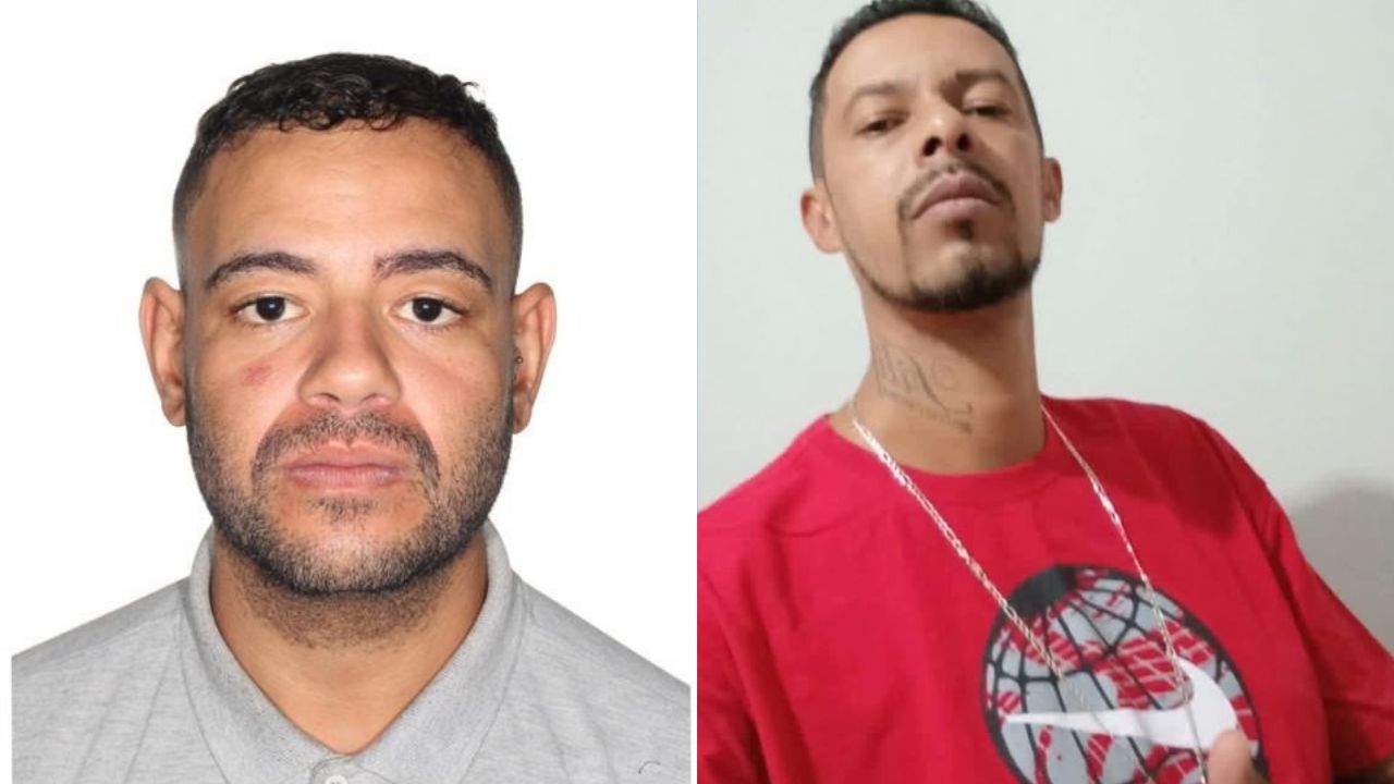 vitima e suspeito de homicídio no Canaã