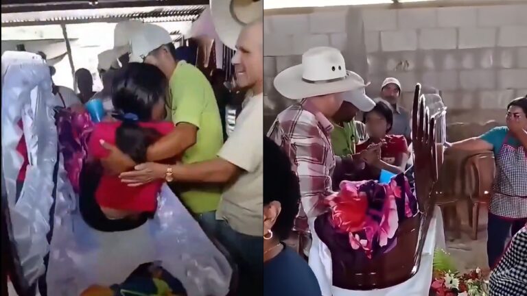 Jovem acorda dentro do caixão e se levanta no próprio velório