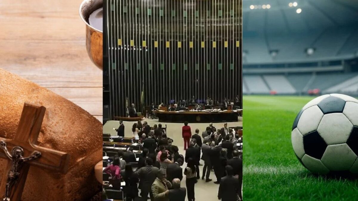 Religião política e futebol Religião política e futebol