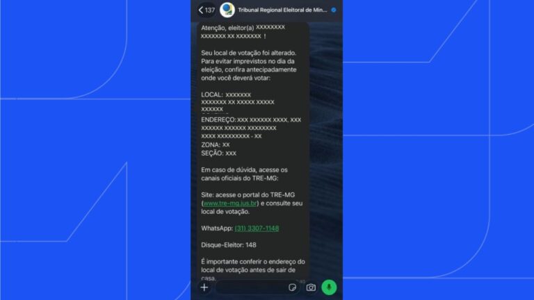 TRE-MG avisa 81 mil eleitores sobre mudança no local de votação