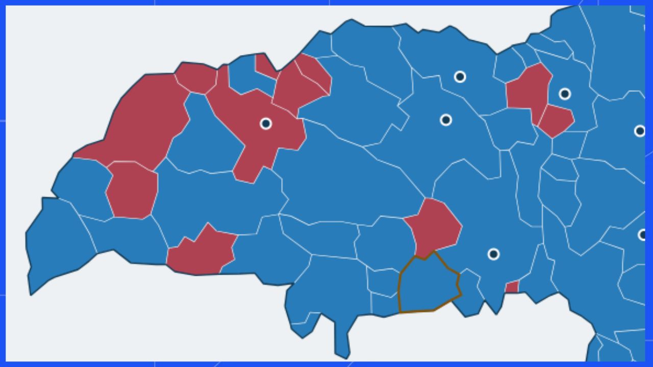 Mapa votação triângulo mineiro Mapa votação triângulo mineiro